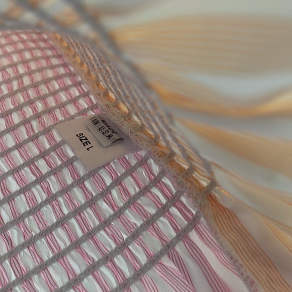 Petersyn X Revolve Marianna tube top in tutti strapless smocked - Picture 7 of 9